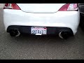 hyundai genesis coupe 2.0t turboxs rsd exhaust