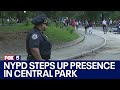 NYPD steps up presence in Central Park after robberies, attacks