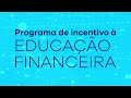 programa de incentivo à educação financeira 2023