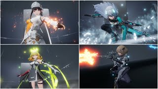 SnowBreak: Containment Zone All 5 Star Characters Showcase Winter Solstice, Wild Hunt, Swift Coronet