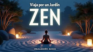 🌙 PASEO Nocturno POR un JARDÍN JAPONÉS | Relajación Total |  MEDITACIÓN para DORMIR ✨