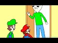 BALDIS BASICS ANIMATION | Luigi in the game