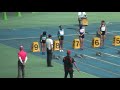 2019.05.05 九州地区小学生交流陸上陸上競技大会 6年生女子100ｍ決勝