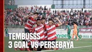 PECAH TELORR Highlights Madura United FC (3) vs (0) Persebaya Surabaya | BRI Liga 1 2023/24