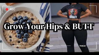 Eat This EVERYDAY To Get A Bigger Butt \u0026 Wider Hips FAST!