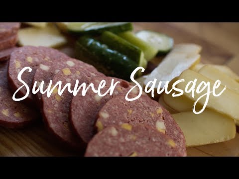 Venison Summer Sausage Recipe Venison Summer Sausage Recipe