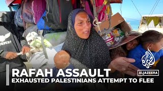 Palestinian family endures third displacement of Gaza war, faces dire shortages