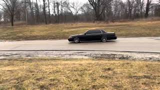 Manual swapped crown Vic street drift