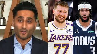 Shams says Luka Doncic and Anthony Davis had no idea about trade and are STUNNED