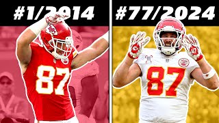 Travis Kelce's 77 Franchise-Leading Receiving Touchdowns