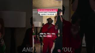Kanye West on a new antisemitic rant in Las Vegas.