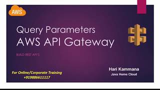 AWS API Gateway - Passing  Query Parameters To API Gateway