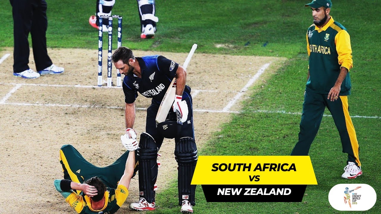 South Africa Vs New Zealand - Match Highlights | ICC Cricket World Cup ...