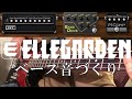 【ELLEGARDEN】 ベース  音づくり  解説 してみた 【 ZOOM 】