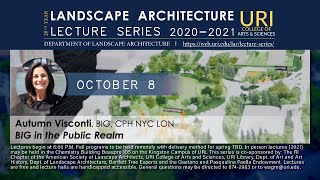 Landscape Architecture Lecture Series: Autumn Visconti