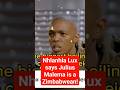 Nhlanhla Lux on Voting for a Zimbabwean as South African President #juliusmalema #eff #nhlanhlalux