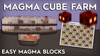 Minecraft Magma Cube/Blocks Farm - 3700+ Magma Cream Per Hour - 1.20+