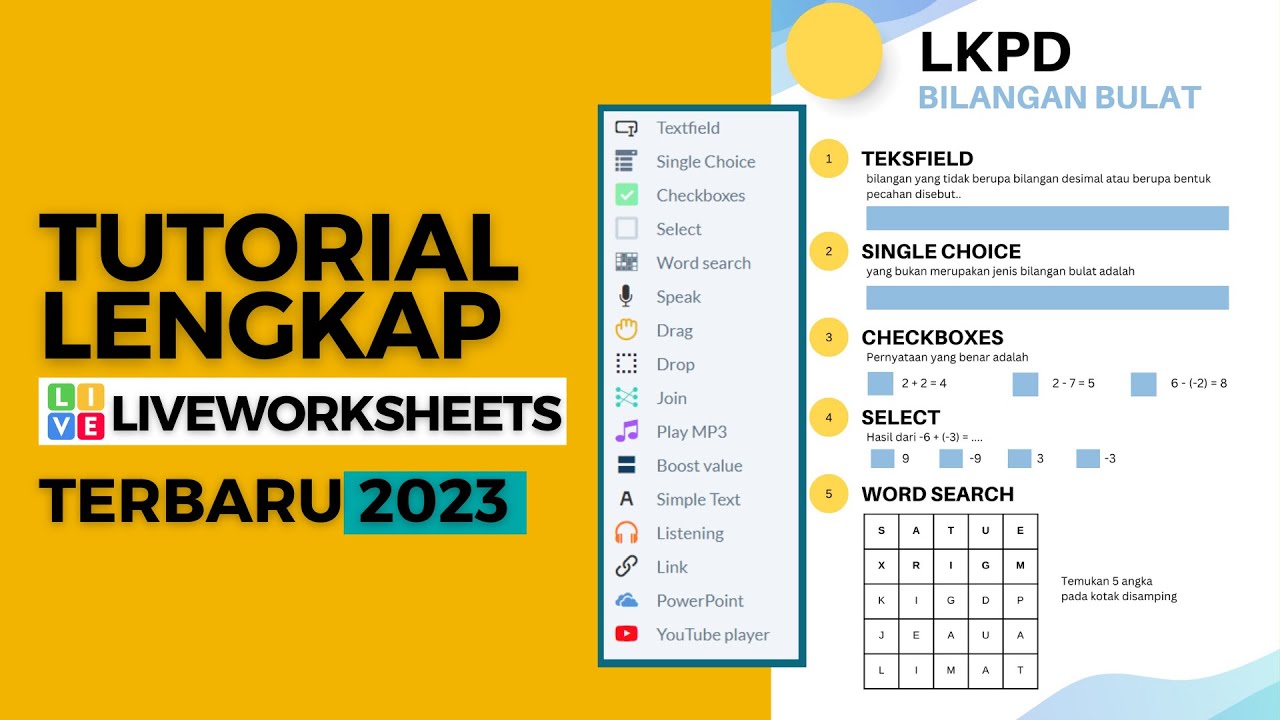 Tutorial Liveworksheet Terbaru 2023 Youtube