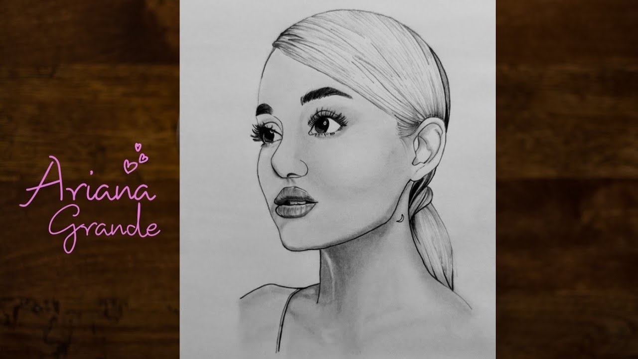 Ariana Grande Lips Drawing Lipstutorial Org