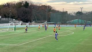 ジョカーレFC U15 TRG vs 東海大学市原望洋高校② 2022.12/3