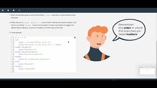 Module 2: Exceptions (14%)Title: PCAP™ Python Exception Handling: Complete Guide to Module 2