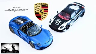 VERSUS  - Porsche 918 Spyder  -  Prototype VERSUS Production  - Spark VS Minichamps