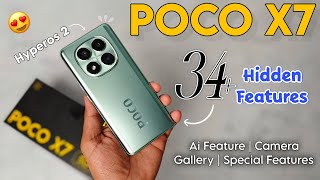 Poco X7 Hidden Features Explain | Camera, Ai Features Gallery \u0026 Special Features More 😍📈 Hyperos 2