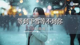 赵薇薇 - 等到下雪等不到你「我的心被你捂热可你已经不在」【🎧AI高质音乐 / 拼音歌词 Pinyin/Eng Lyrics】