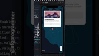 Flutter Google Map Example - Day 41 #shorts