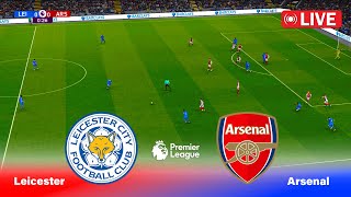 🔴LIVE : LEICESTER vs ARSENAL - English Premier League 2025 | Full Match Football | PES 21 Game