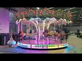 Fiberglass Carousel Horse for Sale with Colorful LED Lights