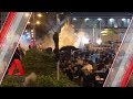 Police fire tear gas at protesters outside Sham Shui Po police station