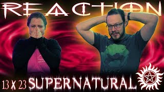 Supernatural 13x23 FINALE REACTION!! \