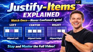 CSS Grid justify-items Tutorial |Start, End, Center & Stretch Explained-Session 6-ChiPi Technologies