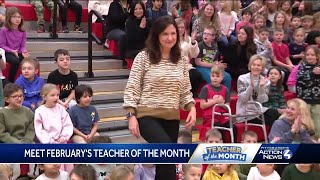 WTAE visits Avonworth School District to surprise our Teacher of the Month