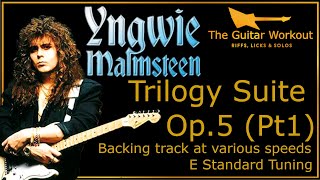 The Guitar Workout - Y.Malmsteen   Trilogy Suite Op.5 (E Standard Tuning)