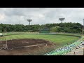 22 07 26 第104回全国高校野球選手権広島大会準決勝 盈進5－0近大福山@ぶんちゃんしまなみ球場