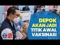 Ridwan Kamil Pantau Kegiatan Simulasi Pemberian Vaksin Covid-19 di Depok