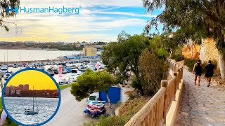 [4K] 🌴🌅 Cabo Roig, Costa Blanca, Spain⎮October Sunset Beach Walk 2024 🇪🇸