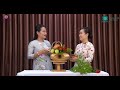 Cắm hoa dạng nghiêng với bình trung | Hướng dẫn cắm hoa cơ bản.