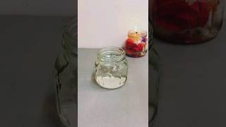 Water Candle making at home#youtubeshorts #shorts #diwali