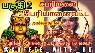 🙇சபரிமலை ஐயப்பன் கோயில் அன்னதானம் |@Coffee_with_hd |part2 #sabarimala #ayyapan #ஐய்யபன் #magarajothi