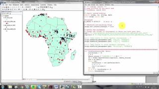 Geodesic Distance using Python Scripting