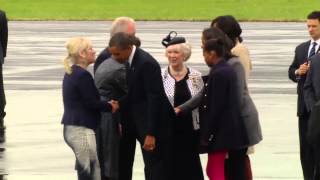 G8 Summit: President Obama arrives in Northern Ireland