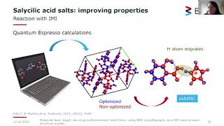 Dr Inês Catarina Batista Martins - Using NMR crystallography as a key to solve structural puzzles