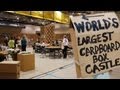 World's Largest Cardboard Box Castle World's Largest Cardboard Box Castle