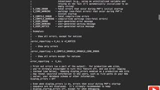 PHP Tutorial For Beginners Full #3 Displaying Errors