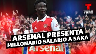 Arsenal busca renovar a Saka con un salario millonario | Telemundo Deportes