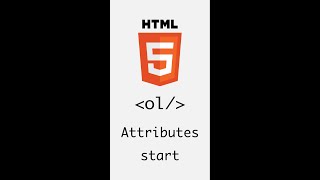 #1 ol - start | HTML | Frontend | Take it easy #shorts