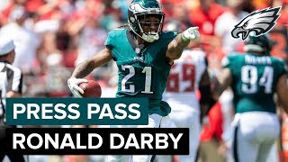 CB Ronald Darby Talks About Losing Rodney McLeod To Injury & More | Eagles Press Pass
